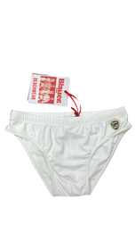 COSTUME BLAUER SLIP LOGO GOMMA SUL FIANCO