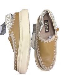 MOCASSINO MOU PELLE CON MOLLA