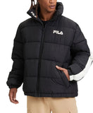 GIUBBINO FILA UOMO PIUMINO  LOGO CUCITO LATO CUORE E STRISCIA BIANCA MANICA