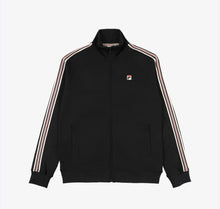 Carica l&#39;immagine nel visualizzatore di Gallery, TUTA COMPLETA FILA UOMO COTONE CON BANDE LATERALI CON RIGA ROSSA