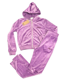 TUTA COMPLETA FILA CON ZIP E CAPPUCCIO CINIGLIA