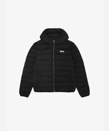 GIUBBINO FILA RAGAZZO PIUMINO CON CAPPUCCIO E SCRITTA LATO CUORE