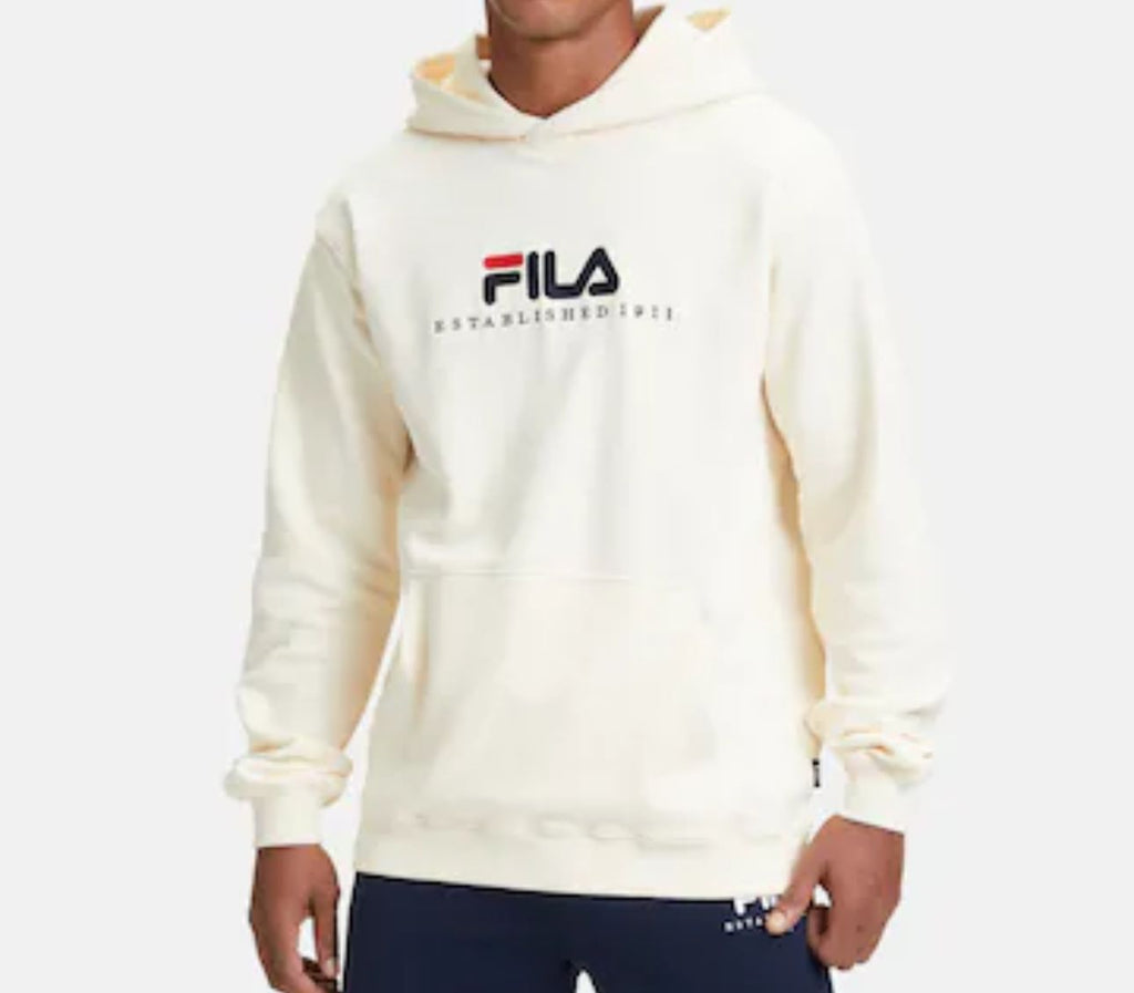 TUTA COMPLETA FILA CON CAPPUCCIO E SCRITTA CENTRALE CUCITO