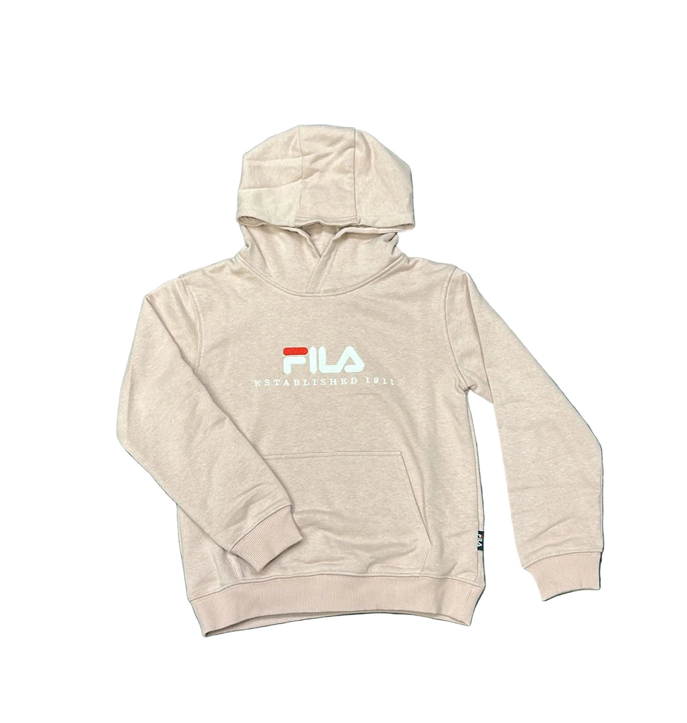 TUTA COMPLETA FILA CON CAPPUCCIO E SCRITTA CENTRALE CUCITO