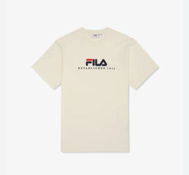 T-SHIRT FILA UNISEX COTONE CON LOGO CENTRALE CUCITO