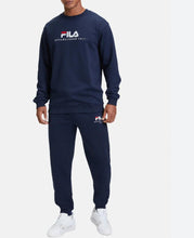 Carica l'immagine nel visualizzatore di Gallery, TUTA COMPLETA FILA UNISEX COTONE CON LOGO CENTRALE CUCITO