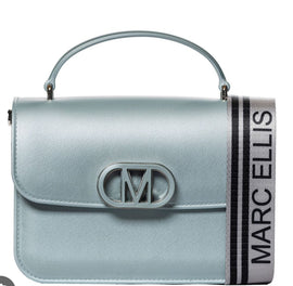 BORSA MARC ELLIS A MANO CON LOGO CENTRALE GOMMA
