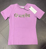 T-SHIRT GAELLE SCRITTA LEOPARDATA GRANDE