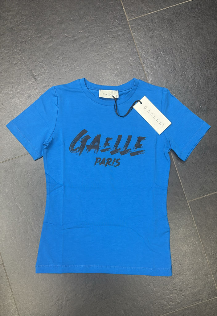 T-SHIRT GAELLE SCRITTA CENTRALE GRANDE NERA