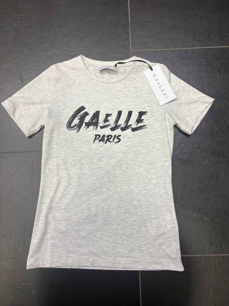 T-SHIRT GAELLE SCRITTA CENTRALE GRANDE NERA
