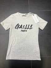 Carica l'immagine nel visualizzatore di Gallery, T-SHIRT GAELLE SCRITTA CENTRALE GRANDE NERA