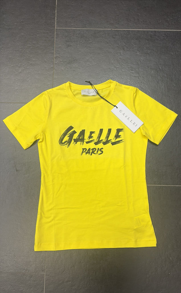 T-SHIRT GAELLE SCRITTA CENTRALE GRANDE NERA