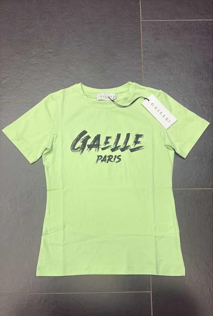 T-SHIRT GAELLE SCRITTA CENTRALE GRANDE NERA