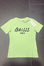 Carica l'immagine nel visualizzatore di Gallery, T-SHIRT GAELLE SCRITTA CENTRALE GRANDE NERA