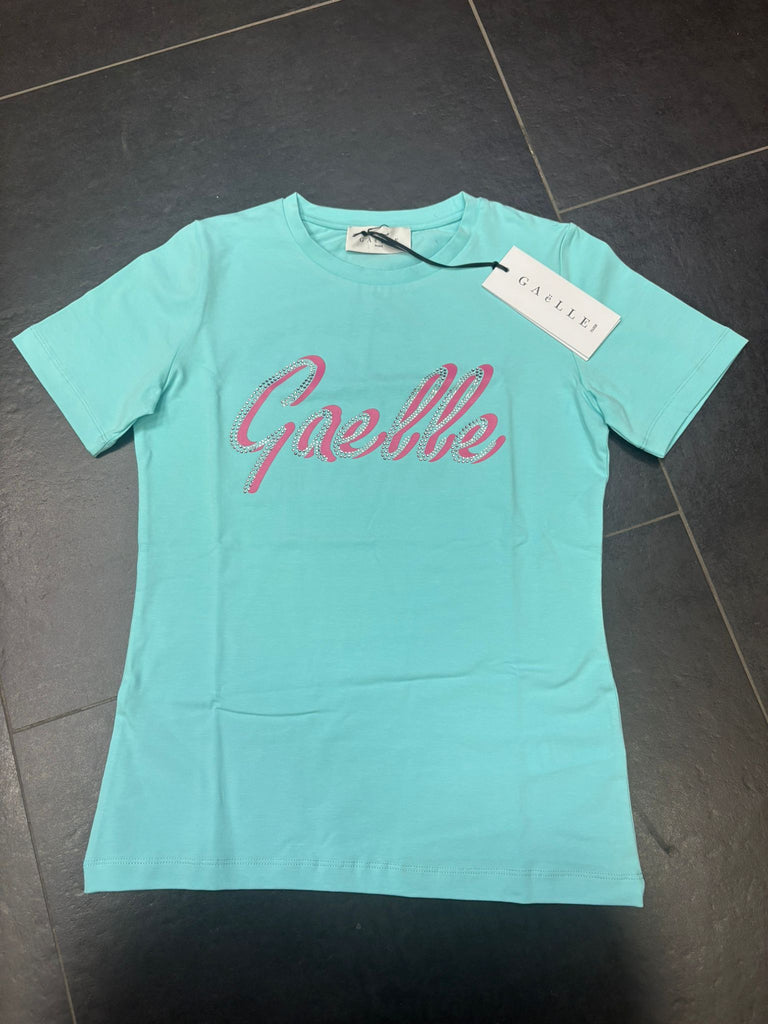 T-SHIRT GAELLE SCRITTA BRILLANTINATA GRANDE