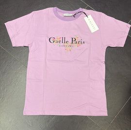 T-SHIRT GAELLE SCRITTA FLOREALE GRANDE