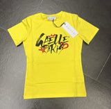 T-SHIRT GAELLE SCRITTA GRAFFIATA CENTRALE NERA