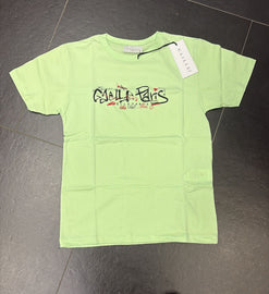 T-SHIRT GAELLE CON SCRITTA E CUORICINI