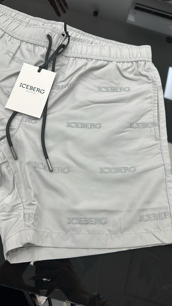 COSTUME ICEBERG MULTI LOGO CUCITO
