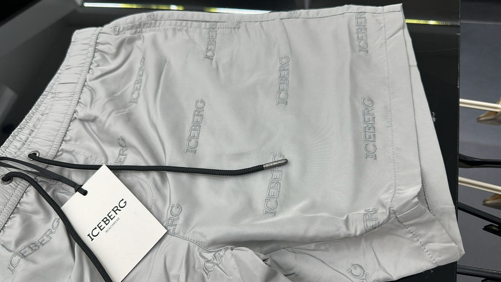 COSTUME ICEBERG MULTI LOGO CUCITO