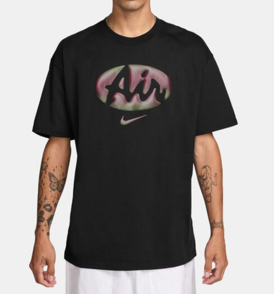 T-SHIRT NIKE CON LOGO CENTRALE COLORATO MOSTRO