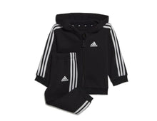 Carica l&#39;immagine nel visualizzatore di Gallery, TUTA COMPLETA ADIDAS CON ZIP  E CAPPUCCIO BASIC