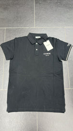 POLO ICEBERG LOGO LATO CUORE E BORDO MANICA BIANCO