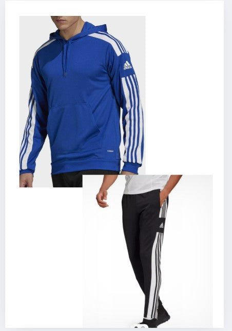 TUTA COMPLETA ADIDAS CON CAPPUCIO BASIC