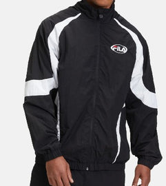 TUTA COMPLETA  FILA UOMO ANTIVENTO  CON ZIP E LOGO A CERCHIO CUCITO LATO CUORE