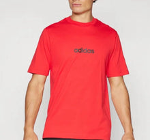 Carica l&#39;immagine nel visualizzatore di Gallery, T-SHIRT ADIDAS UNISEX COTONE CON LOGO CENTRALE NERO