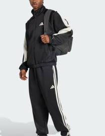 TUTA COMPLETA ADIDAS CON ZIP  LOGO LATO CUORE BANDA LATERALE