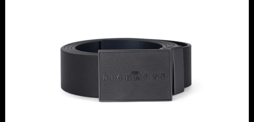 CINTURA RICHMOND TARGHETTA RUVIDA ALLA CHIUSURA