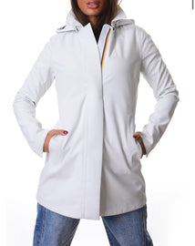 GIUBBINO K-WAY MATHY BONDED CON CAPPUCCIO LUNGO