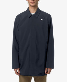 GIUBBINO K-WAY UOMO TERMICO CON COLLETTO ZIP E BOTTONI