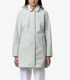 GIUBBINO K-WAY DONNA TERMICO COLLETTO E  CAPPUCCIO RIMOVIBILE