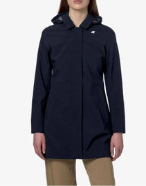 GIUBBINO K-WAY DONNA TERMICO COLLETTO E  CAPPUCCIO RIMOVIBILE