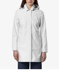 GIUBBINO K-WAY DONNA TERMICO COLLETTO E  CAPPUCCIO RIMOVIBILE