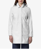 GIUBBINO K-WAY DONNA TERMICO COLLETTO E  CAPPUCCIO RIMOVIBILE