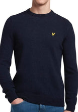 Carica l&#39;immagine nel visualizzatore di Gallery, MAGLIONCINO LYLE E SCOTT GIROCOLLO LOGO LATO CUORE