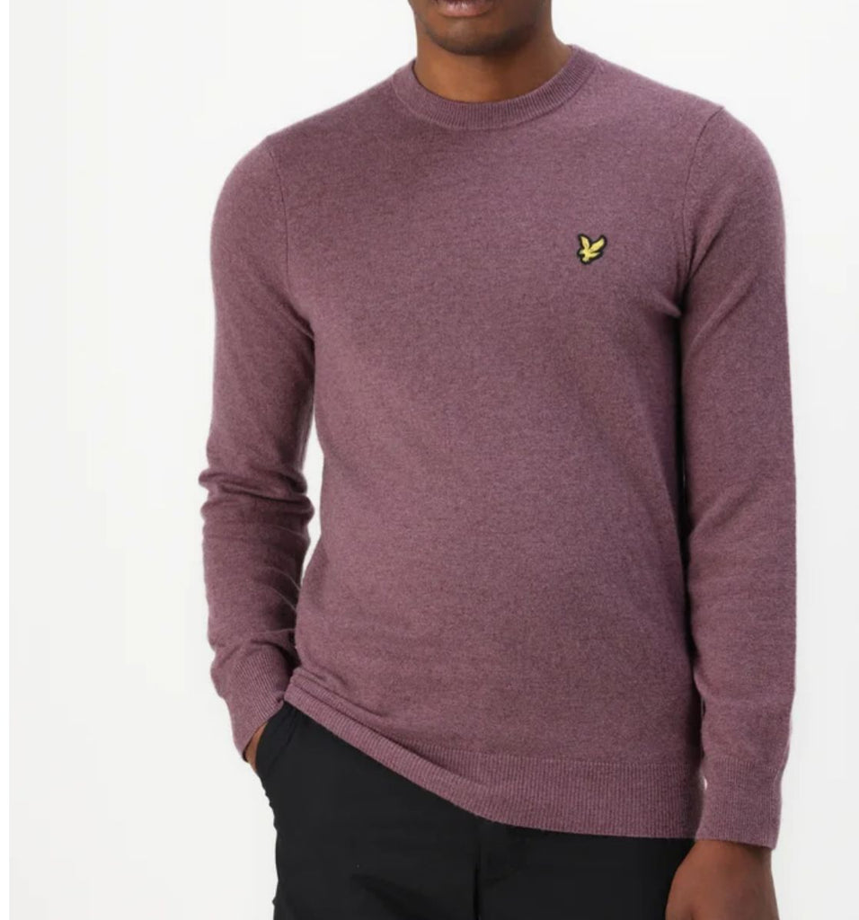 MAGLIONCINO LYLE E SCOTT GIROCOLLO LOGO LATO CUORE