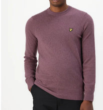 Carica l&#39;immagine nel visualizzatore di Gallery, MAGLIONCINO LYLE E SCOTT GIROCOLLO LOGO LATO CUORE