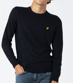 MAGLIONCINO LYLE E SCOTT GIROCOLLO LOGO LATO CUORE