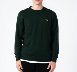 MAGLIONCINO LYLE E SCOTT GIROCOLLO LOGO LATO CUORE
