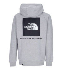 Carica l&#39;immagine nel visualizzatore di Gallery, FELPA THE NORTH FACE UNISEX FELPATA CON LOGO LATO CUORE E RETRO LOGO GRANDE STAMPATO