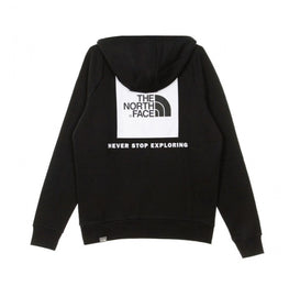 FELPA THE NORTH FACE UNISEX FELPATA CON LOGO LATO CUORE E RETRO LOGO GRANDE STAMPATO