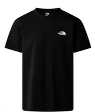 Carica l&#39;immagine nel visualizzatore di Gallery, T-SHIRT THE NORTH FACE LOGO KATO CUORE BASIC , SCRITTA RETRO CON LOGO BLU