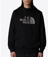 Carica l'immagine nel visualizzatore di Gallery, FELPA THE NORTH FACE CON CAPPUCCIO CON SCRITTA VERDE CENTRALE