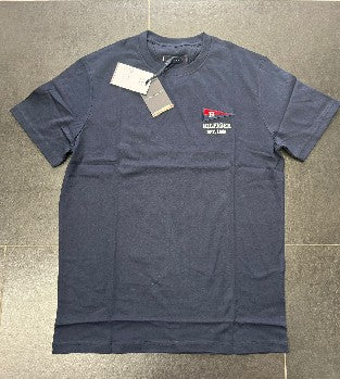 T-SHIRT TOMMY HILFIGER LOGO LATO CUORE BANDIERA CUCITO