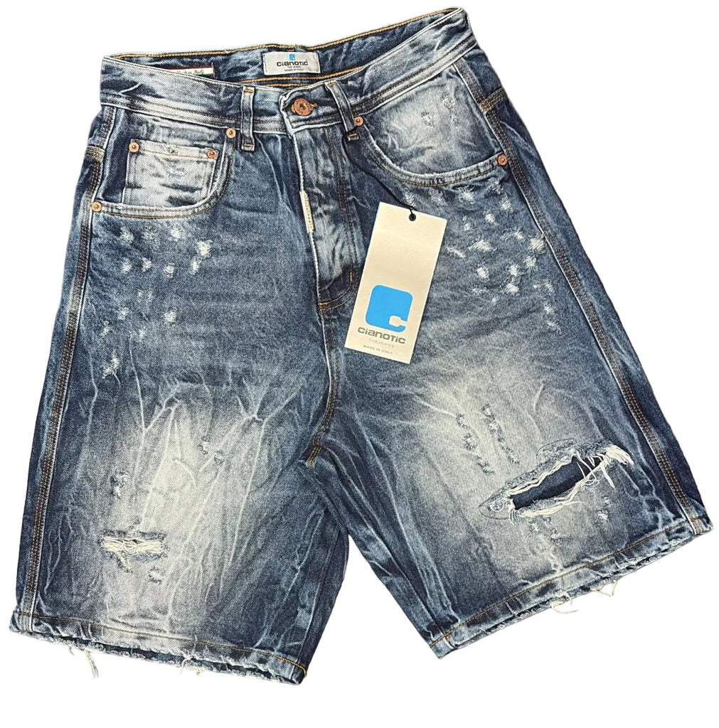 BERMUDA CIANOTIC JEANS SHORT BF1