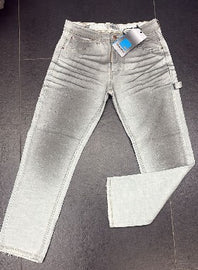 JEANS CIANOTIC FIT WEBBER SBIADITO CON BOTTONI